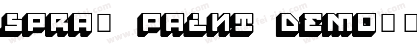 Spray Paint Demo字体转换